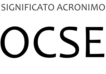 Significato acronimo OCSE